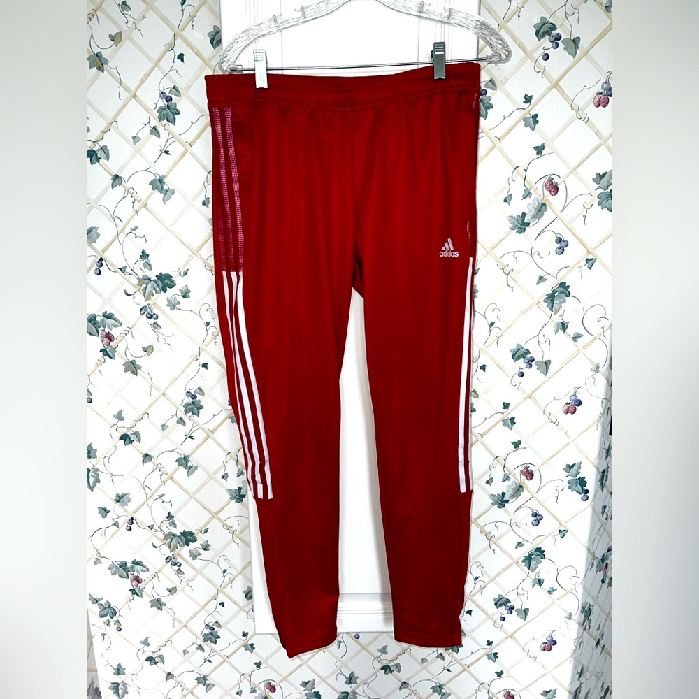 CLEARANCE Women’s Medium Red Adidas Trackpants